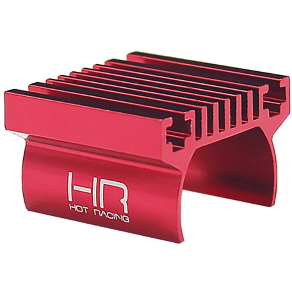 Hot Racing RACM180H02 Red Fin 180 Motor Heat Sink Ascent 18