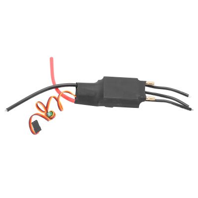 YedaHcy 125A Water Cooled Brushless ESC, Programmable Electronic Speed Controller with UBEC Output for RC Boats, Made of Sturdy Aluminum Alloy, Simple Design, Lightweight and Compact