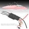 YedaHcy 125A Water Cooled Brushless ESC, Programmable Electronic Speed Controller with UBEC Output for RC Boats, Made of Sturdy Aluminum Alloy, Simple Design, Lightweight and Compact view 4