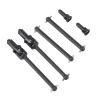 RC Car Accessories Compatible with HBX 16889 16889A 16890 16890A SG1601 SG1602 1/16 RC Car Spare Parts Accessories Front and Rear Drive Shaft CVD view 2