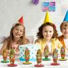 Geetery 12 Pcs Tiki Party Decoration Tiki Table Centerpiece Decorations Table Sign Standing Centerpieces for Birthday Party view 2