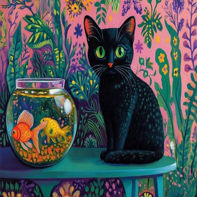 1000 Piece Adult Animal Puzzle, Cat Puzzle, Kitten by The Fishbowl, Adult Challenge Activity, Unique Gift