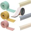 PIQUAMNEH Furniture Safety Bumper Guard,Guard Anti-Collision Bar Protector,W Shape,Furniture TableWall Edge Protectors Foam,for Different Size Furniture, Suitable for Home, Nursery(Beige,6M) view 1