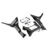 Bacar Motorcycle ABS Plastic Fairings Spoiler Cover for Harley for Touring Road Glide FLTRX 2017 2018 2019 2020 2021 2022 2023, Vivid Black view 1
