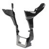 Bacar Motorcycle ABS Plastic Fairings Spoiler Cover for Harley for Touring Road Glide FLTRX 2017 2018 2019 2020 2021 2022 2023, Vivid Black view 3
