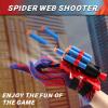 Dolanus Spider Web Shooter Toys for Kids 3 4 5 6 Years Old, Includes 2 Gloves, 2 launchers, 10 Soft Darts, 20 Sucker Darts, Spider Toy, Web Slinger Boy Toys, for Birthdays, Holidays view 2
