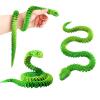 3D Printed Animals Snake, 24 Inch Surprise Mystery Fidget Anaconda Toy, Fake Python Statue with Realistic Eyes3-D Print Articulated Viper Collectible for Home Office (LSHL) view 1