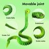 3D Printed Animals Snake, 24 Inch Surprise Mystery Fidget Anaconda Toy, Fake Python Statue with Realistic Eyes3-D Print Articulated Viper Collectible for Home Office (LSHL) view 4