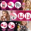 Woumserta Pretend Makeup Kit for Girls, Play Makeup Set for Kids 3-5, Toddler Makeup Kit with Fake Makeup Set, Car Key and Pretend Phone, Make up Toy Fake Makeup Gifts for Little Girls Birthday Gift view 3