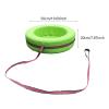 DYNWAVE Kids Hand Pulled Cart Children's Soft Tire Cart Gift 360 Degree Rotating Versatile with Wheels Interactive Toy for Park Party, Green view 2