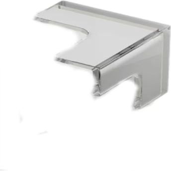 10 Pcs Anti-Collision Corner Cabinet Anti-Collision Sharp Corner Protection Cover Edge Furniture Corner Table Corner Protection Stick Silicone Transparent (T-Type)