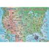 1000pcs USA Map Puzzle 1000 Piece for Adults, United States of America, Patriotic Jigsaw Puzzle & Bonus Fact Poster, Premium Materials view 1