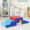 GLACER 4-Piece Foam Adventure Set, Soft Climber with Slide, Tunnel & Steps for Toddlers Indoor Play, Motor Skills & Safe Active Fun (Yellow) view 3
