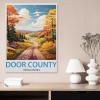 1000PcsDoor County Wisconsin Vintage-ReiseposterJigsaw Adult Decompression Game Puzzle Students Toy for Children Christmas Birthday Gifts50x70cm-AM2 view 2