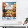 1000PcsDoor County Wisconsin Vintage-ReiseposterJigsaw Adult Decompression Game Puzzle Students Toy for Children Christmas Birthday Gifts50x70cm-AM2 view 3