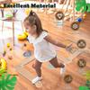 XYMERO Kids Wooden Toddler Balancing Beam, 6 PCS Toddler Waldorf and Montessori Balance Board, Motor Skill Stepping Toy for Kids 3-5 Years, Gymnastic Obstacle Training Tools view 4