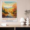 1000 Pieces Landscape Puzzles DIYDoor County Wisconsin Vintage-ReiseposterJigsaw Creativity Toys for Kids Adults38x26cm-AJ71 view 2
