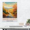 1000 Pieces Landscape Puzzles DIYDoor County Wisconsin Vintage-ReiseposterJigsaw Creativity Toys for Kids Adults38x26cm-AJ71 view 3
