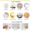 124 Pcs Spring Garden Wall Decals  16 Sheets Waterproof Vinyl Flower Stickers for Baseboard Skirting Board, Peel and Stick Floral Decals with Butterflies Bees Birds for Nursery Kids Room Classroom view 4