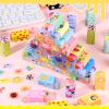 50 Pcs Cute Erasers for Kids Jelly Animal Fruit Dinosaur Space Pet Fun Pencil Erasers for Students Back to School Supplies Prize Gifts Party Favors view 4
