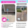 AIERSA 2Pcs Bubble Stand Machine Automatic,Rechargeable Height 47 Inches Stand Up Bubble Machine for Kids, Outdoor Tall Bubble Maker with Lights,Standing Bubble Machine for Parties view 3