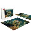 1000 Piece Adult Jigsaw Puzzle, Largemouth Bass and Underwater Landscape Puzzle, Gift for Fishing Lovers view 3