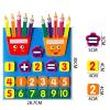 HannaFires Felt Math Learning Board  Addition & Subtraction Finger Counting Board, Tool for Early Learning, Family Interactive, Colorful Felt Math Tool Montessori view 2