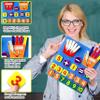 HannaFires Felt Math Learning Board  Addition & Subtraction Finger Counting Board, Tool for Early Learning, Family Interactive, Colorful Felt Math Tool Montessori view 4