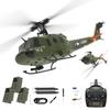 Actualia YUXIANG F07-V UH1D RC Helicopter, 1/34 Scale 6CH 2.4GHz Remote Control Aircraft Model, 3D/6G Brushless Direct-Drive Flybarless Military Helicopter for Adult - RTF view 1