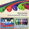 3D Printed Animals Snake, 24 Inch Surprise Mystery Fidget Anaconda Toy, Fake Python Statue with Realistic Eyes3-D Print Articulated Viper Collectible for Home Office Executive Desk Decoration view 3