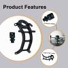 ZWLLKJGS Replacement for DJI Air 3S Gimbal Shock Lower Bracket +4pcs Shock Absorption Rubber Damper for DJI Air 3S Gimbal Shock Absorber Mount Repair Parts Air 3S Drone Accessories view 4