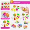 136 Pcs Pop Kids Party Favors Toys Bulk,5-in-1 Classroom Prize Box for 4-10 Ages Boys Girls,Carnival Treasure Box Stuffers Fidget Pop Its,Arts & Educational Toys Goody Bag Fillers,Pinata Stuffers view 4