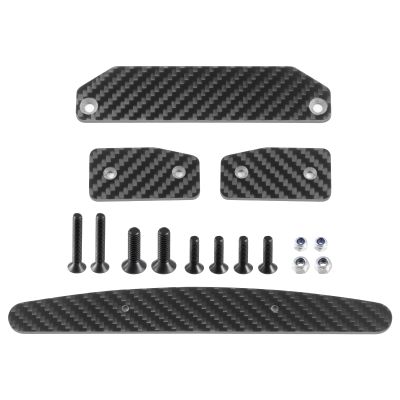 Benedict Harry 1/7th RC Car Skid Plate Upgrades for Ara Limitless Infraction Felony Carbon Fiber