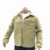 1/6 Scale Male Clothes Leather Coat & Short Sleeves Polo Shirts & Long Sleeves Shirts for 12 inches Male Action Figure, Man Upper Clothes Outfit Action Figure Costume Accessory (Coffee Shirt) view 1