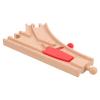 Abaodam Train Set Track Accessories Wooden Track Expansion Kit with Bridge Connector Pieces for Kids view 1