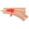 Abaodam Train Set Track Accessories Wooden Track Expansion Kit with Bridge Connector Pieces for Kids view 2