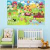 Felt Board Story Sets, 41x30 Inch Farm Animals Felt Board for Toddlers, Early Learning Felt Wall Activities for Toddlers, Interactive Hanging Felt Board for Wall Felt Board for Toddlers Felt Animals view 3