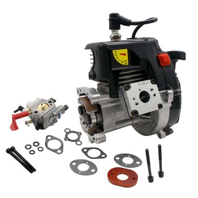 Ecoyin 29CC 9.5HP 2-Stroke Reed Case Engine with WT-1191 Carburetor for 1/5 HPI Baja Losi 5ive T DBXL FG RC Car Replacement Parts