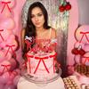 13 PCS Cherry Cake Topper Happy Birthday Party Decorations Red Bow Cupcake Toppers Birthday Decor Cherry Fruit Theme Coquette Baby Girl Bridal Shower view 4