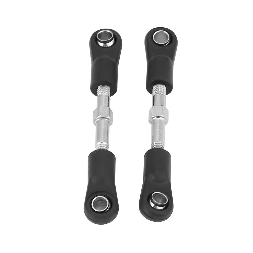 2pcs Remote Control Car Steering Rod Servo Link Turnbuckle Linkage for ZD 1:16 Model Car ((Two Sets of 453mm in Length))