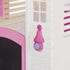 DOLU: Garden Playhouse - Pink-White-Purple, Indoor-Outdoor Toy Fort Area, Doorbell-Window-Pet Gate-Chalkboard, Fairytale Design Home, Kids-Toddlers 2+ view 4