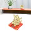 Solar Dancing Elephant Swinging Toy with Built in Solar Reception Panel for Car, Solar Bobbleheads for Car Dashboard, Solar Bobbleheads for Car Dashboard with Built in Solar Reception Panel for Car, view 3