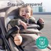 Baby Uma Silicone Pacifier Holder Case - BPA-Free, Dishwasher-Safe & Universal Pacifier Case for Diaper Bag, Fits 2 Pacis view 2