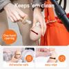 Baby Uma Silicone Pacifier Holder Case - BPA-Free, Dishwasher-Safe & Universal Pacifier Case for Diaper Bag, Fits 2 Pacis view 4