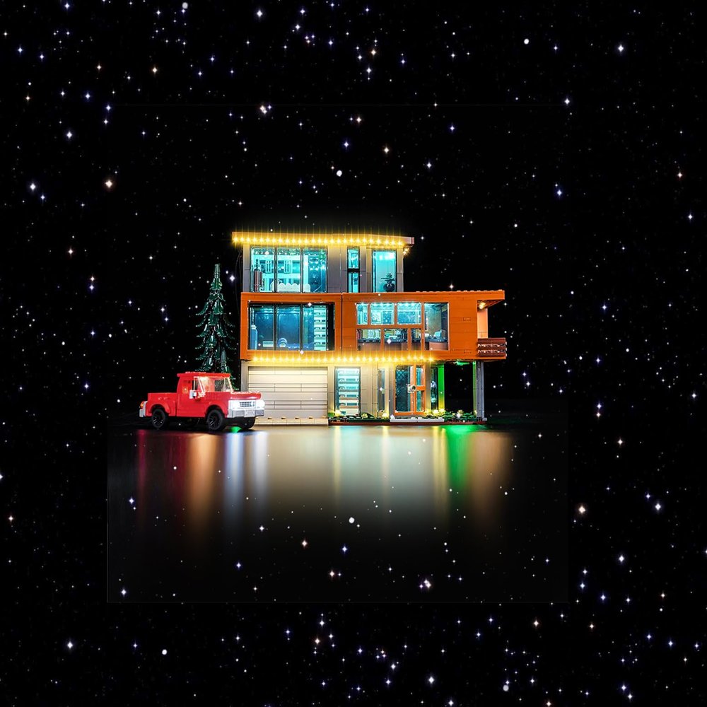 Brick Shine Light Kit for Twilight The Cullen House 21354(Model Set is not Included) (Classic)