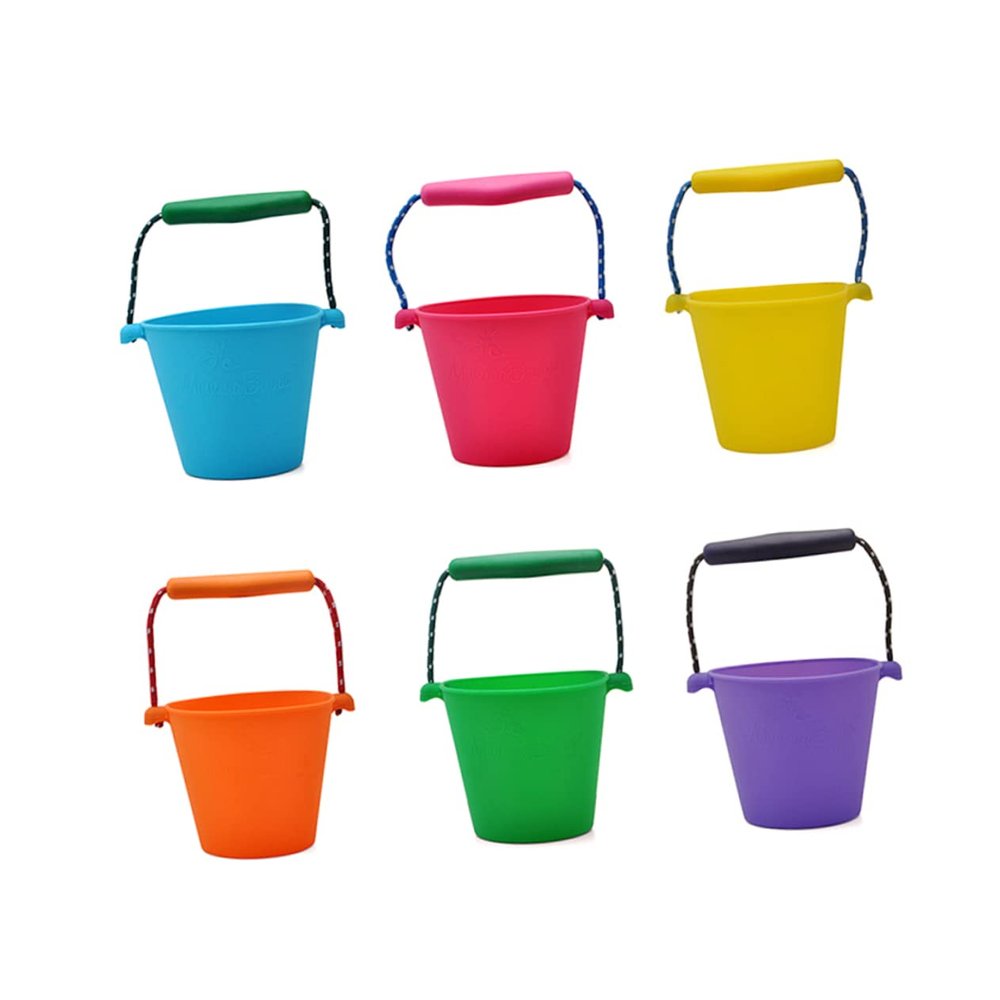 Alipis Multi-function Silicone Bucket Toy for Boys and Girls Beach Bath Collapsible Water Bucket Outdoor Playtime Essential