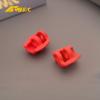 NMNRC 4PCS Plastic Shock Cap Protector for Arrma 1/8 Typhon Kraton Outcast Notorious Talion 1/7 Mojave Infraction Felony Limitless RC Car Upgrades Part Red view 4