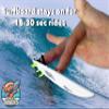Finger Sliders Finger Surfboard World's Best Mini Surfboard Quad & Tri-Fin Setup, Stomp Pad, Leash & Sticky Tacky Grip Ultimate Desk Surfing Finger Board Fidget & Surf Gift - Snappers MKII (15+) view 4