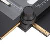 Microscope Stage KP-302 Aluminum Alloy XY Movement Platform with 60mm x 55mm Travel Range for Stereo Microscopes Digital Precision Measurement view 4