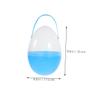 COLLBATH 2pc Festive Sky- Fillable Plastic Easter Eggs with Handle for Hunts Treats and Party Favors Celebrations and Skills Family Gatherings view 2